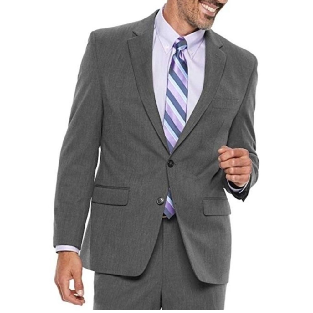 Chaps Slim Fit Modern Suit (Jacket & 2 Pants)